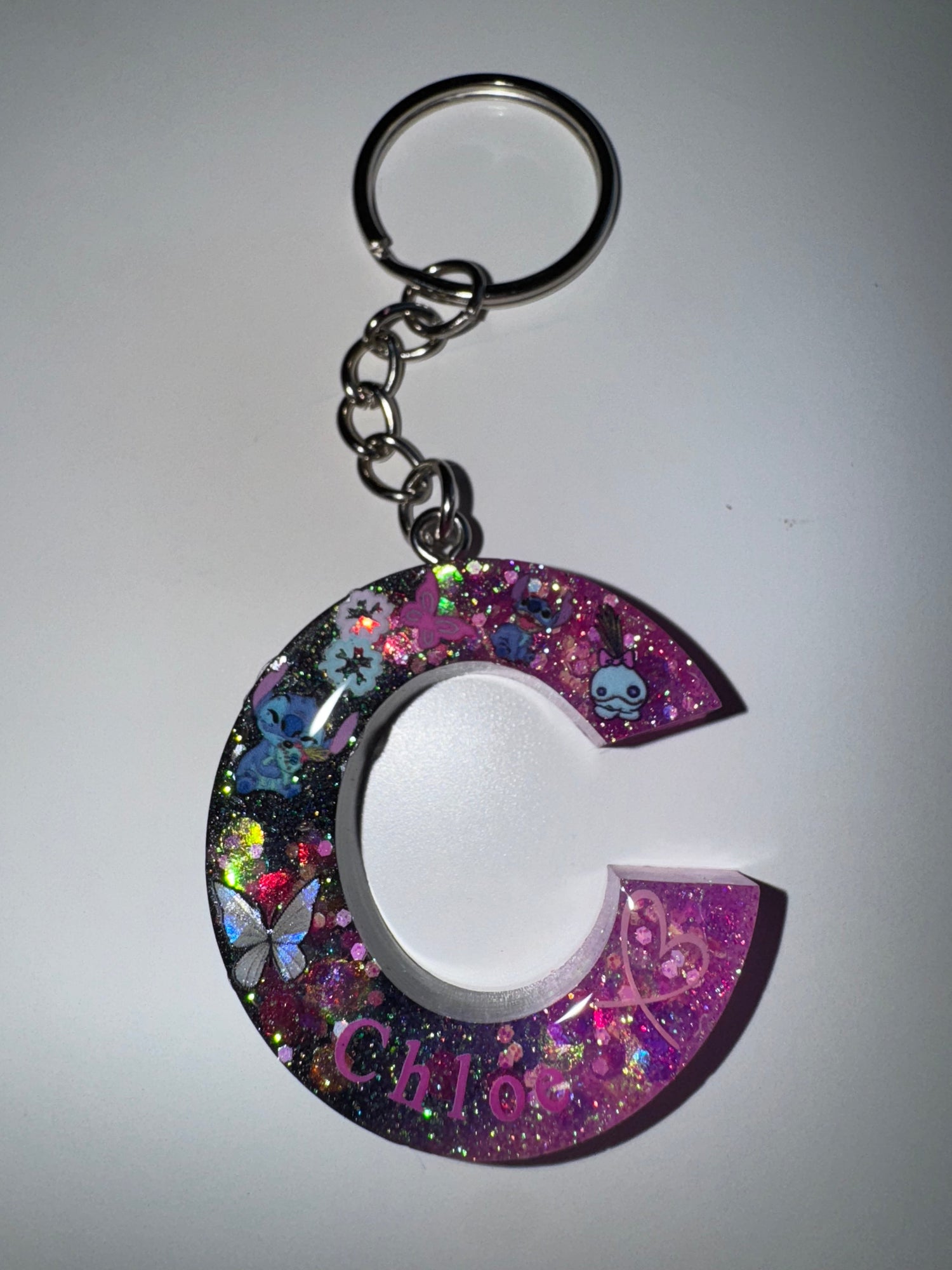 Letter Keyrings
